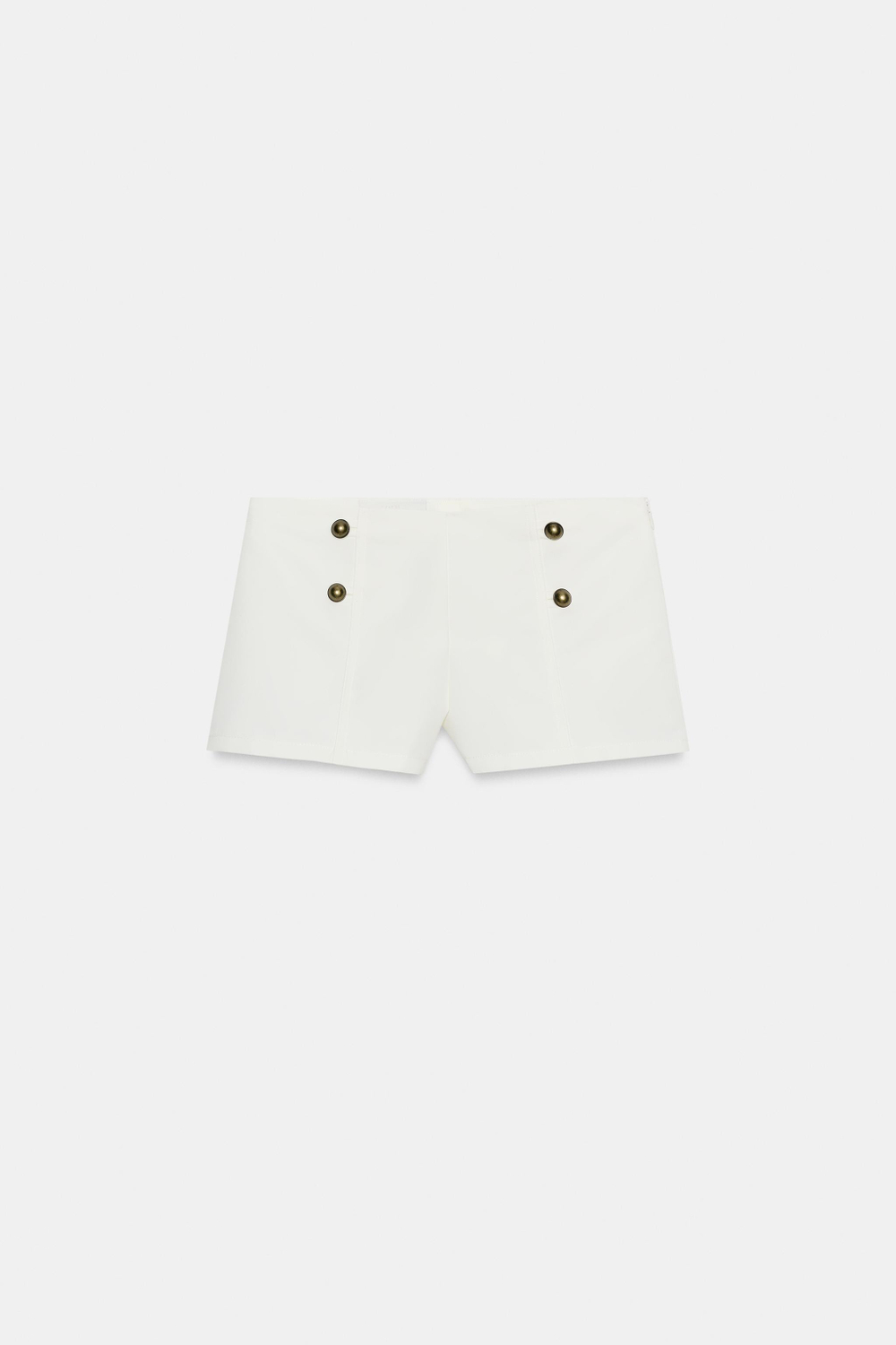 МИНИ-ШОРТЫ С ПУГОВИЦАМИ — ZARA