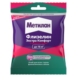 Клей для обоев Метилан 3000300 Экстра Комфорт с индикатором, 90 гр. | Метилан