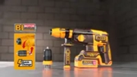 Аккумуляторный перфоратор BL 20В, 2,5Дж, 2хАКБ 4Ач и ЗУ SUPER INGCO CRHLI202689 INDUSTRIAL