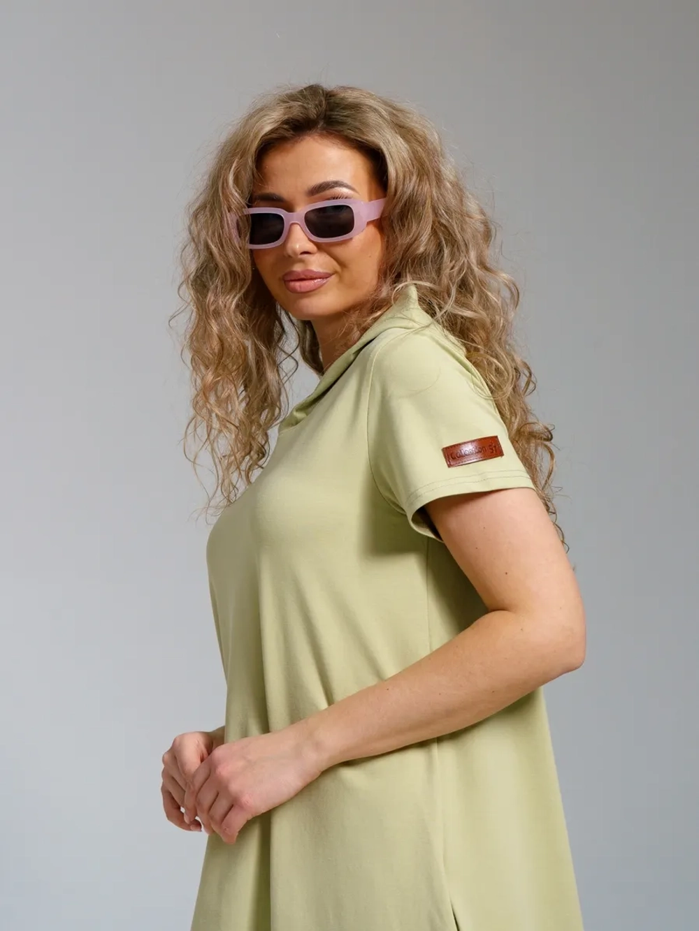 платье длинное летнее с капюшоном