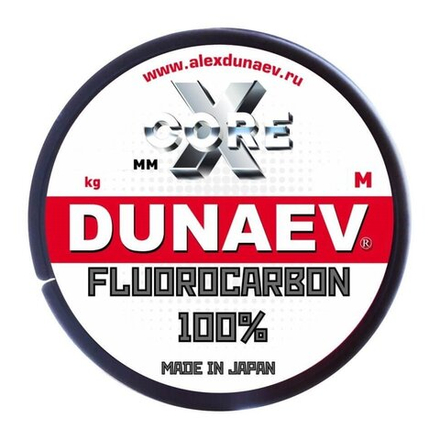 Леска Dunaev Fluorocarbon 0.205мм 30м