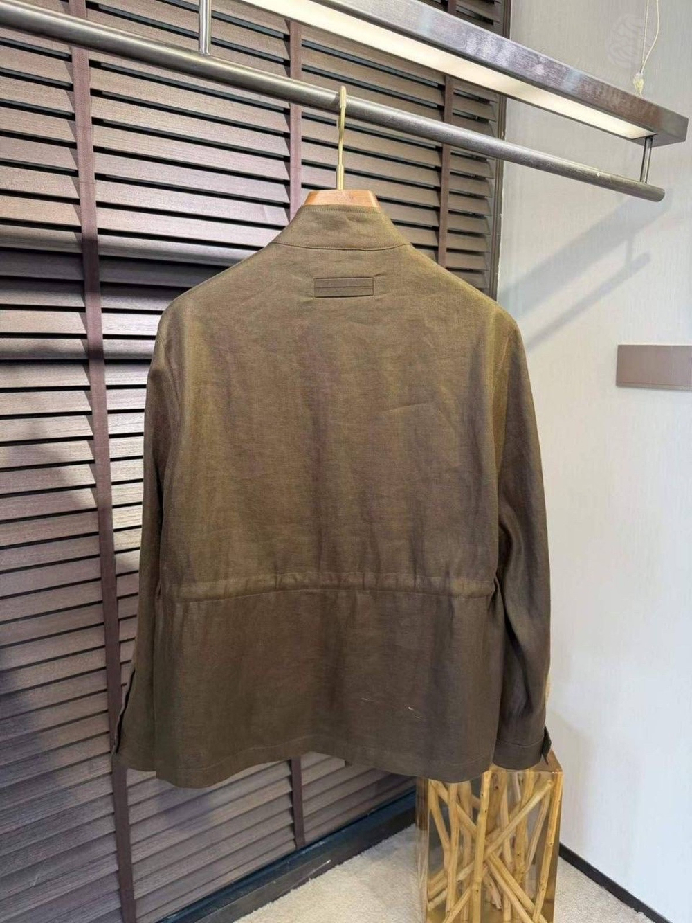 Льняной костюм Zegna