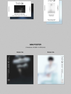 Альбом HWANG MIN HYUN - Truth or Lie 1st Mini Album 2 Version SET