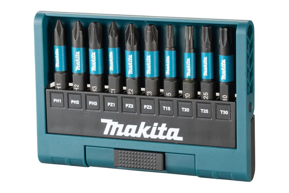Набор бит Impact Black 50 мм, 10 шт Makita E-12011 Набор бит Impact Black 50 мм, 10 шт Makita E-12011