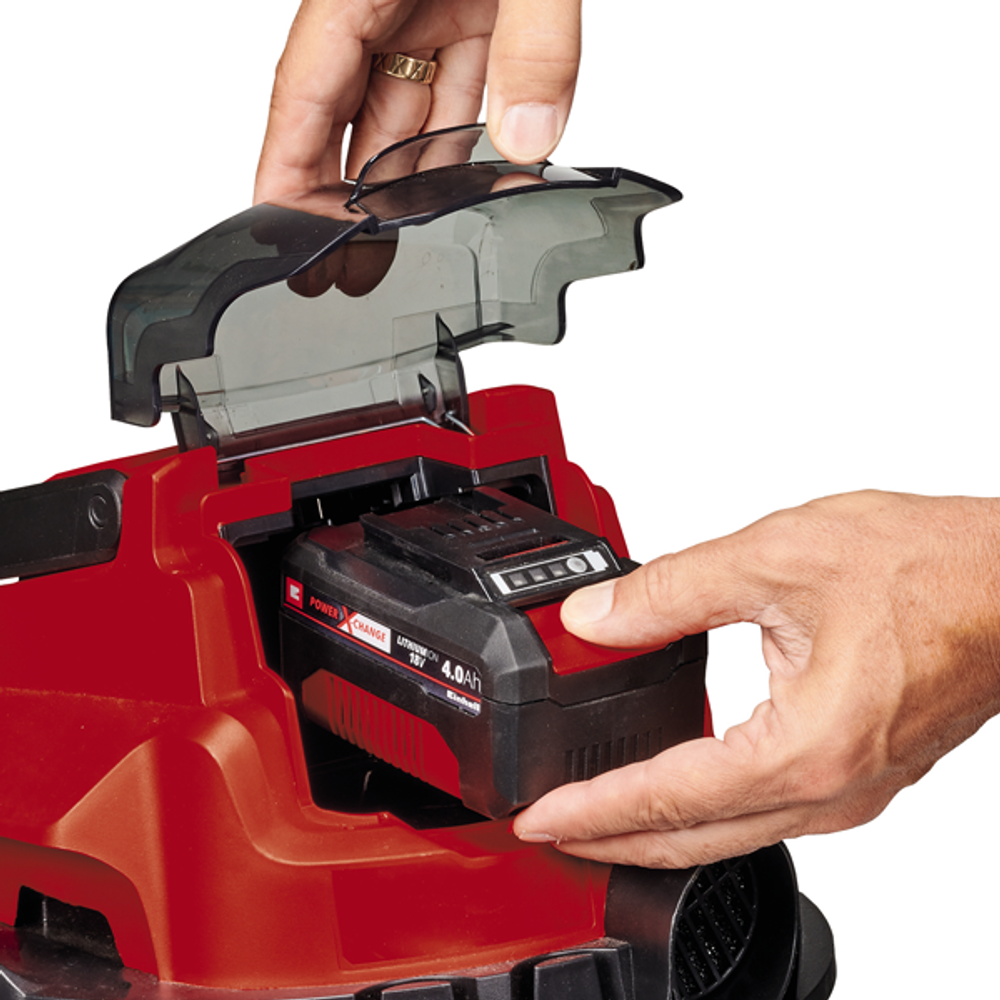 Пылесос д/вл и сух уборки Einhell PXC TC-VC 18/15 Li-Solo, 15л