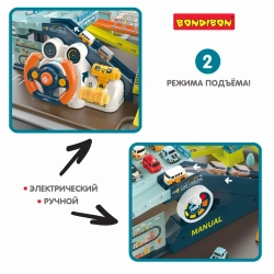Игровой набор Гараж-парковка мультипарк Парк техники