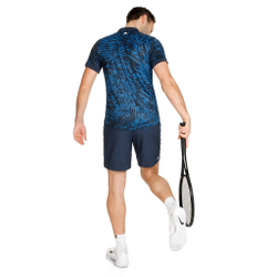 Мужские теннисные шорты BIDI BADU Fingerprint 7in Shorts Men - Dark Blue