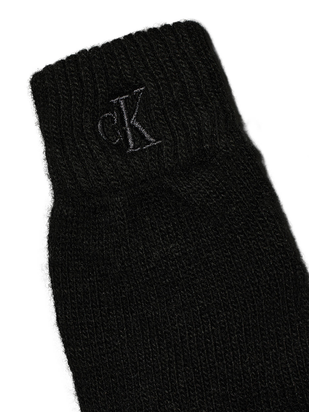 Хлопковые перчатки CALVIN KLEIN JEANS - черный(K50K512462)