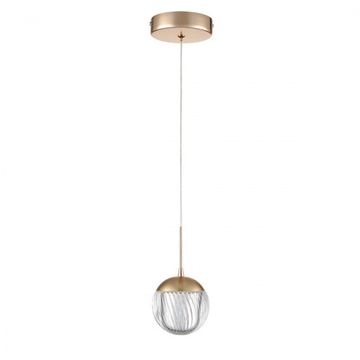 Подвесной светильник 3W 4000K 8083/1A золотой Rimini Lumion