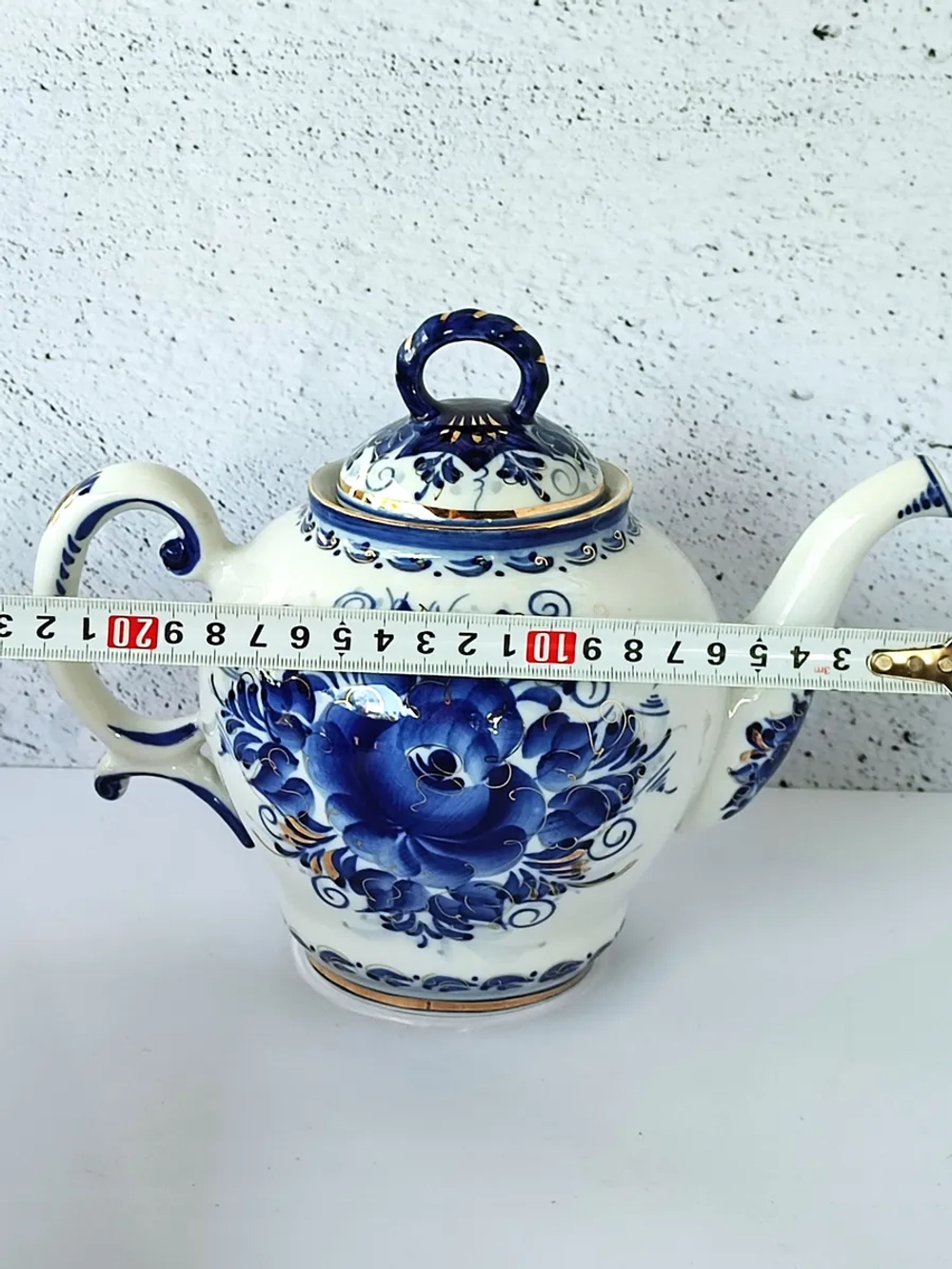 Чайник заварочный для чая и трав Гжель
