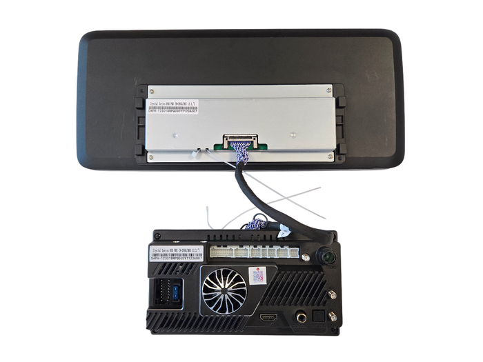 Магнитола для Mitsubishi Pajero 4 2006-2022 - Redpower 85223XLMPRO монитор 12.3" QLED в стиле Audi, Android 14, Быстрейшая, CarPlay, 4G SIM-слот