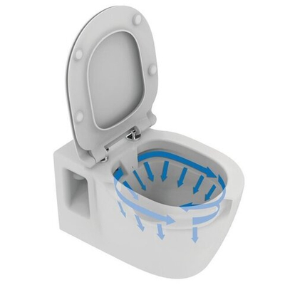 Безободковый подвесной унитаз Ideal Standard CONNECT Rimless E814901