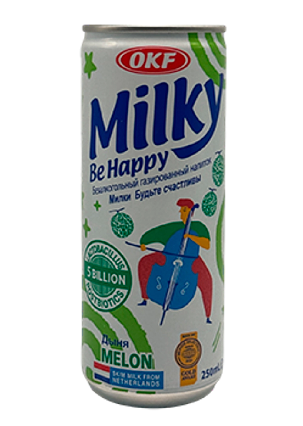 напиток MILKY OKF ДЫНЯ 250мл ж/б (1х24)