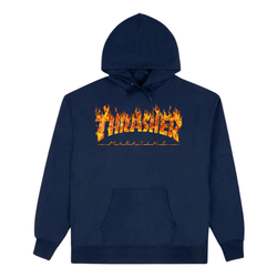 Толстовка Thrasher INFERNO NAVY