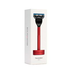 Набор Bolin Webb Generation бритва матовая красная (BW-GEN-SET-RED) 2