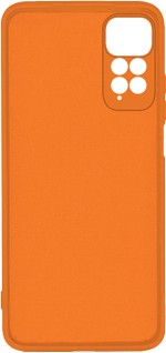 Мягкий Soft Touch чехол из силикона для XIAOMI REDMI NOTE 11 / 11S с бархатной подкладкой
