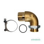 Фитинг всасывающий "GOLD" 2"X T.63 (74-79) угловой 90° 15510000716