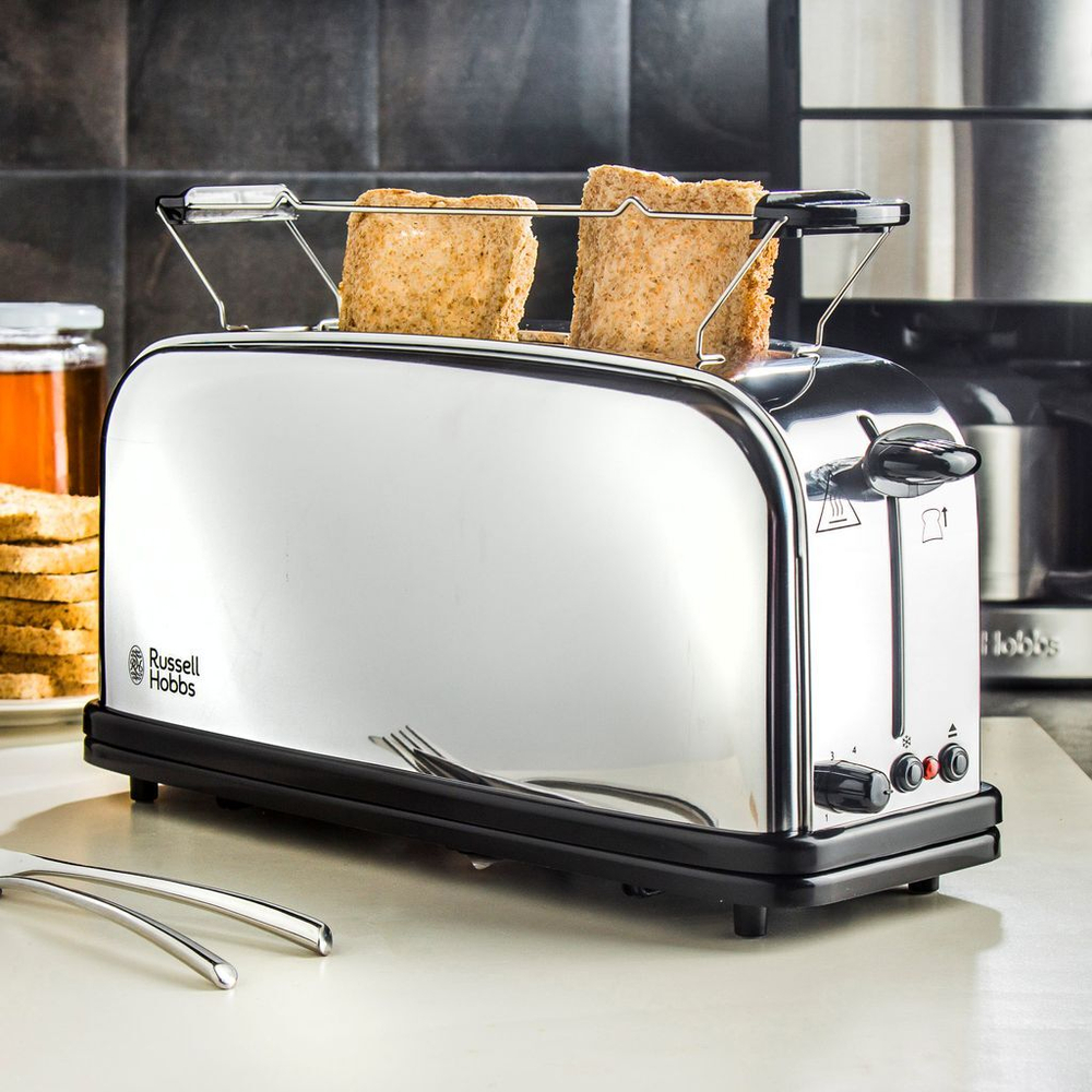 Тостер Russell Hobbs 23510-56  металл