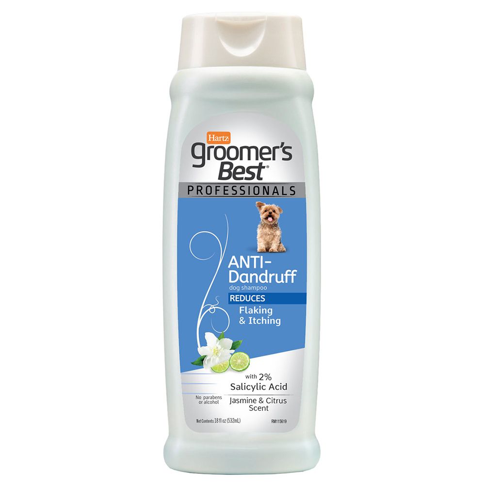 Шампунь Hartz Groomer's Best PROFESSIONALS ANTI-Dandruff антисеборейный от перхоти для собак 532 мл Шампунь Hartz Groomer's Best PROFESSIONALS ANTI-Dandruff антисеборейный от перхоти для собак 532 мл