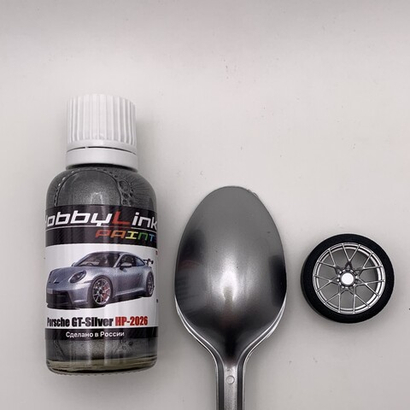 Краска лаковая HobbyLink Porsche GT-Silver HP-2026