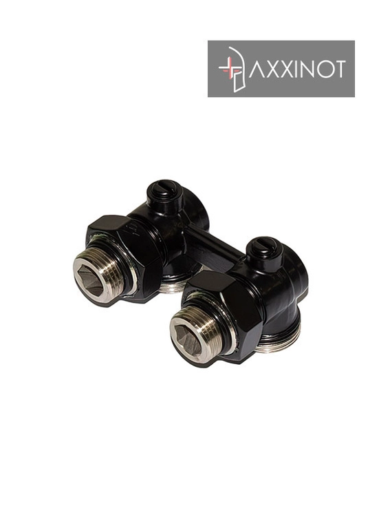Узел нижнего подключения угловой 1/2" НР х 3/4" НР