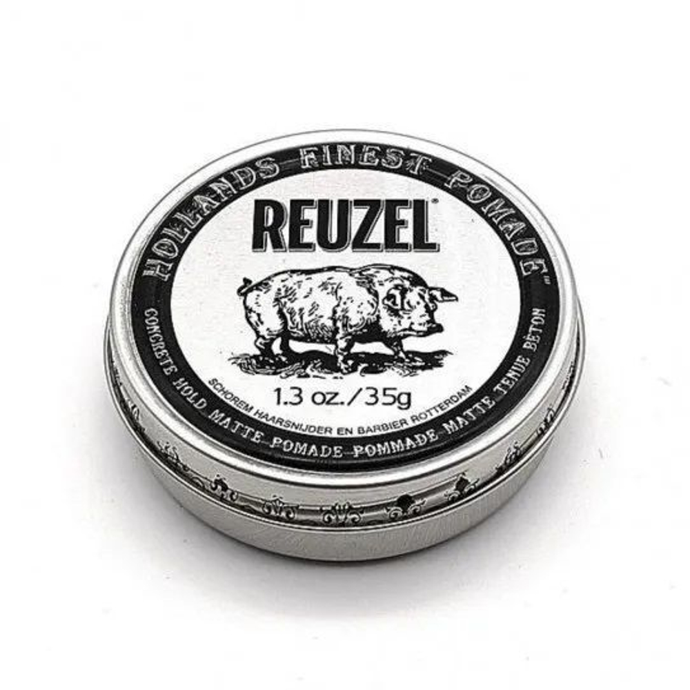 Reuzel Concrete Hold Matte Pomade - Матовая помада для волос 35 гр