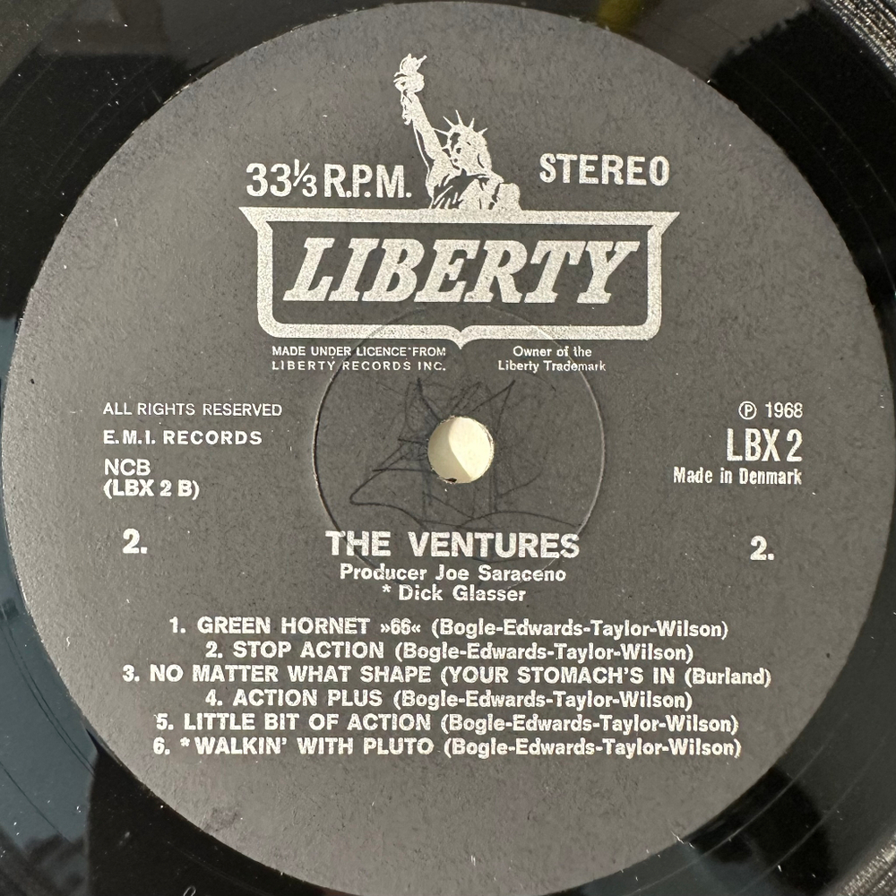 The Ventures ‎– The Ventures (Дания 1968г.)