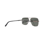 Солнцезащитные очки GUCCI GG1289S-001 пилот стальные