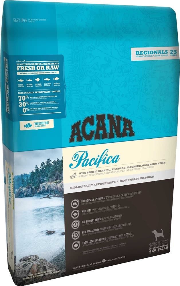 *ACANA PACIFICA DOG 340г. гипоаллерг. для собак всех пород и возрастов с рыбой (новая формула 70/30) *ACANA PACIFICA DOG 340г. гипоаллерг. для собак всех пород и возрастов с рыбой (новая формула 70/30)