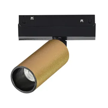 Магнитный трековый светильник LED 12W 3000К ST807.236.12 золото Skyline 48 ST-Luce