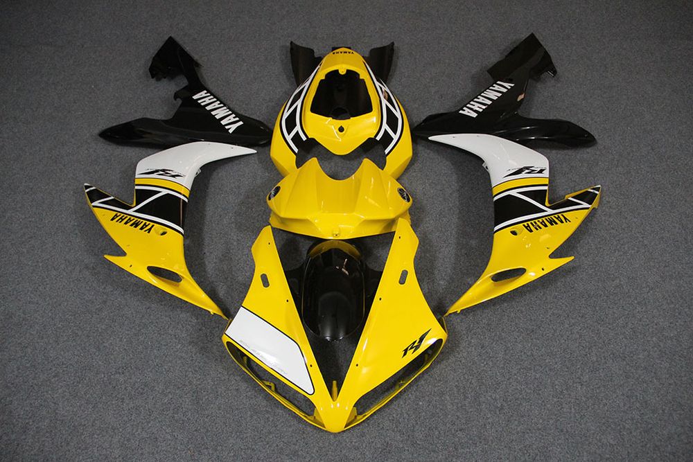 Комплект пластика для мотоцикла Yamaha YZF-R1 04-06 Limited 50th желтый