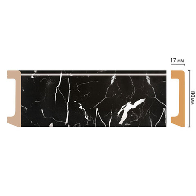 Плинтус Decomaster D235 D235-78