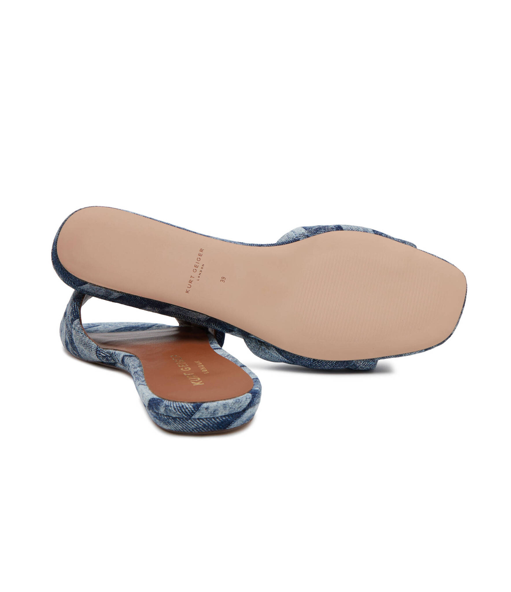 Шлепанцы KENSINGTON Kurt Geiger - голубой(8496188669)