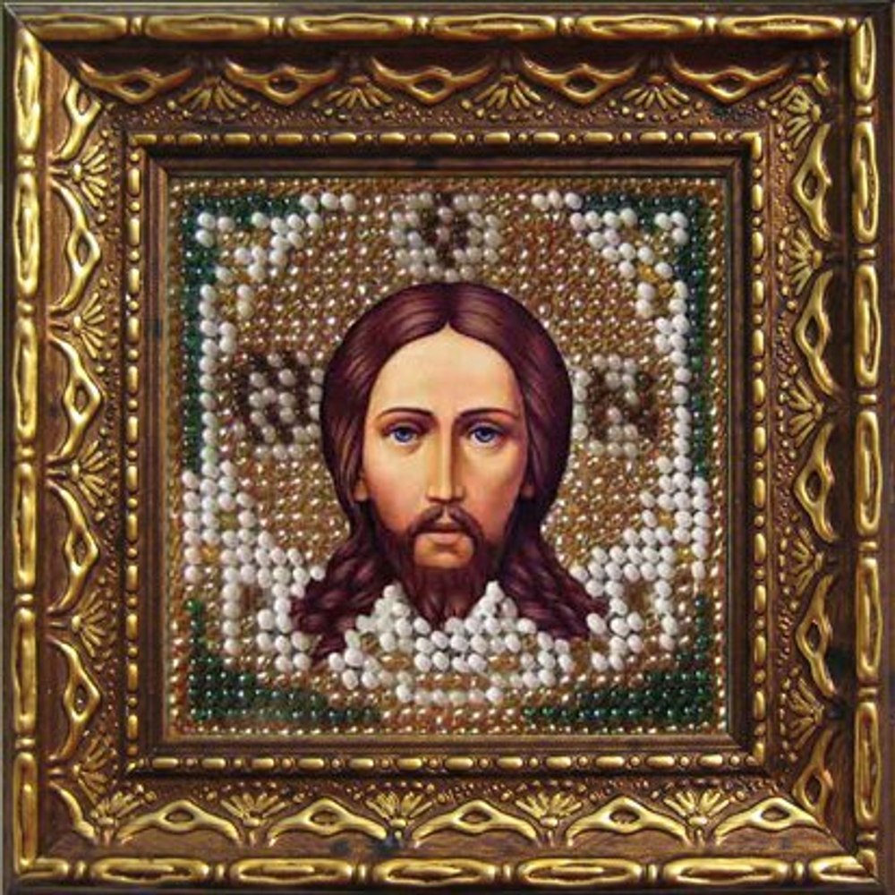 "Икона Спас Нерукотворный"-2008ДПИ вышивка