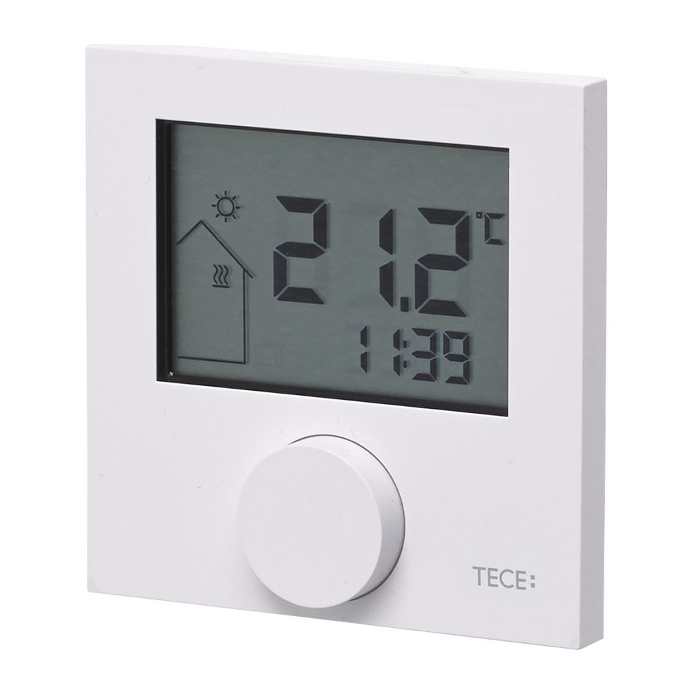 Пластиковый комнатный термостат TECEfloor RT-D, ЖК-дисплей, белый RT-D 230 Standard