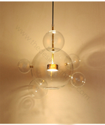 Pendant design lamp   Bolle by Giopato & Coombes (6 balls)