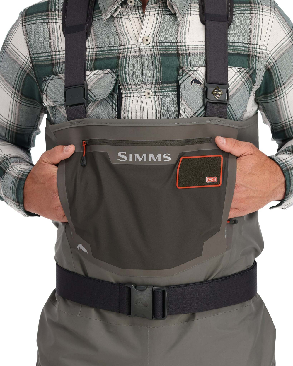 Вейдерсы Simms G3 Guide Bootfoot Vibram