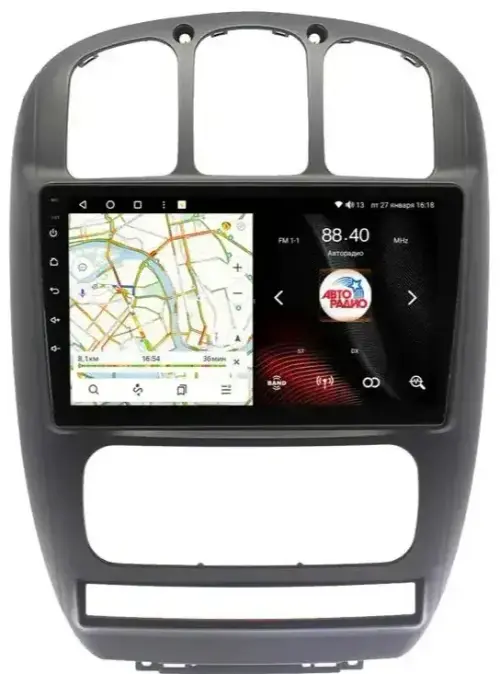 Магнитола для Chrysler Voyager 2000-2007 - Vaycar VA12-0205 на Android 13, Быстрая, 4G SIM-слот