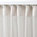 Комплект штор IKEA ROSENROBINIA (РОЗЕНРОБИН), Белый, 145x250 см, 2 шт