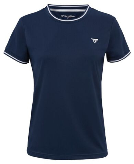 Женская теннисная футболка Tecnifibre Team Tech Tee - marine