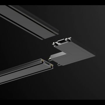 Соединитель с токопроводом "L" для низковольтного шинопровода IP20 48V 135206 белый Smal Novotech