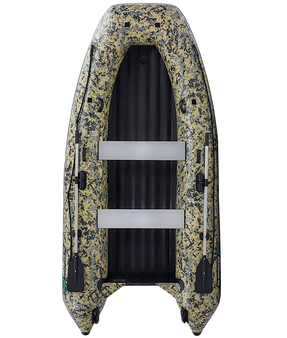 Лодка ПВХ Gladiator AirPro E350Pro НДНД Camo -