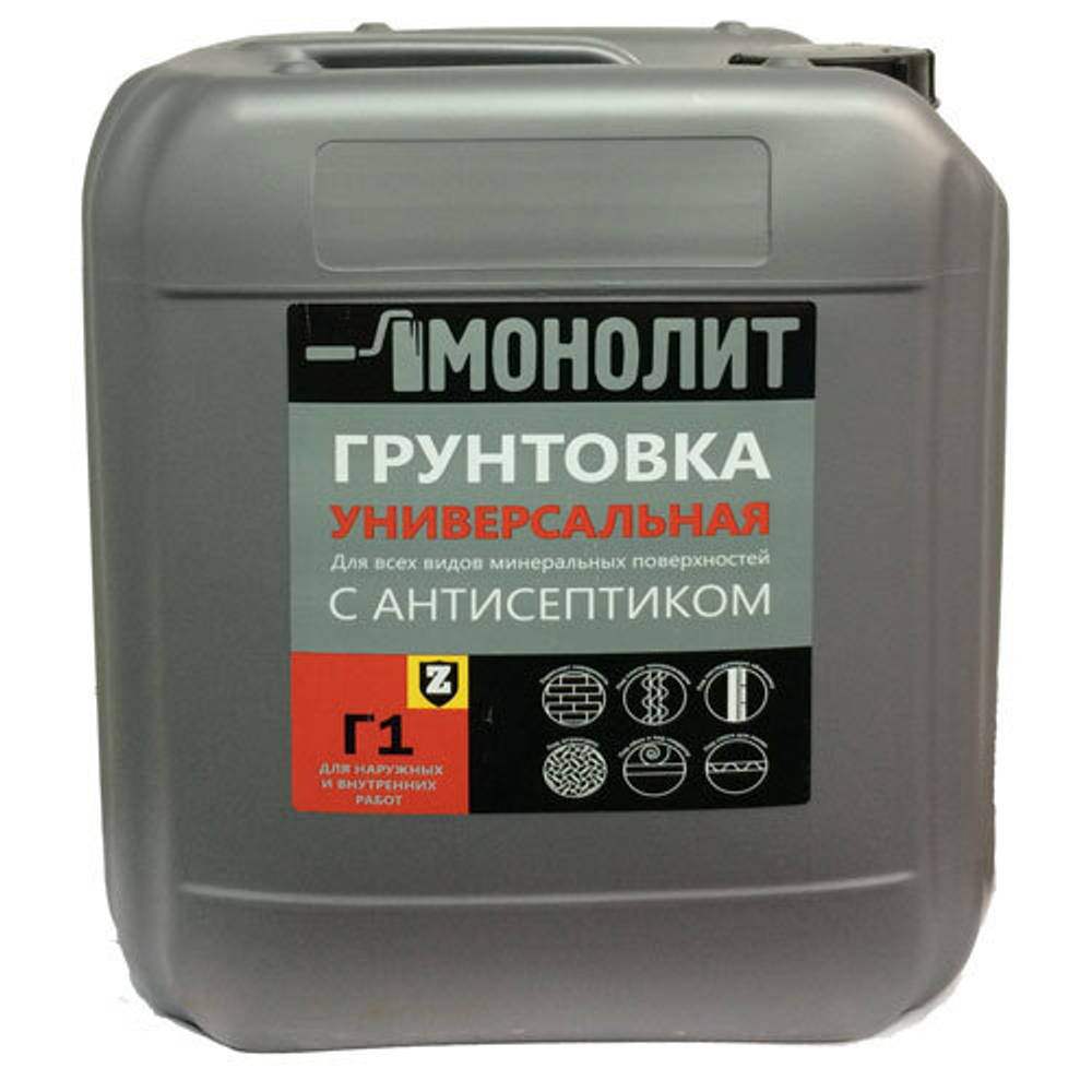 Грунтовка с антисептиком 10 л.