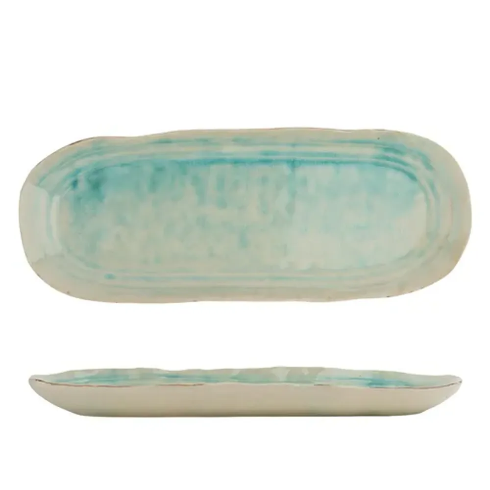 Блюдо овальное 32,5*12,5 см h2,5 см Sea Blue Frutti di Mare P.L. [1]