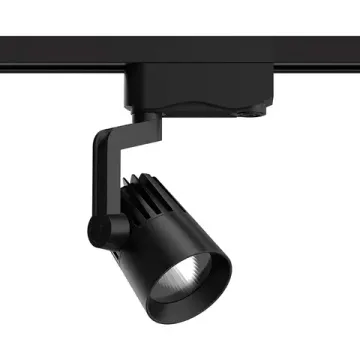 Однофазный трековый светильник 10W 800lm 4000K 220-240V IP20 60º TR061 чёрный Track Light LED Gauss