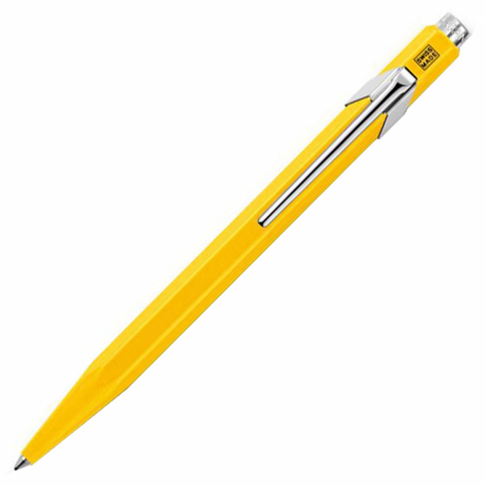 Carandache Office CLASSIC yellow (M) чернила: синий в подарочной коробке (849.010_GB)