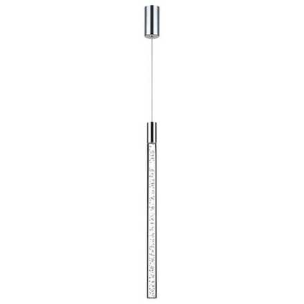 4370/5L HIGHTECH ODL23 235 хром полированный/акрил с пузырьками Подвесной св-к IP20 LED 4W 200Лм 3000K SPARKY