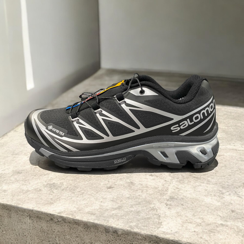 Salomon XT-6 GTX • Black & Ftw Silver