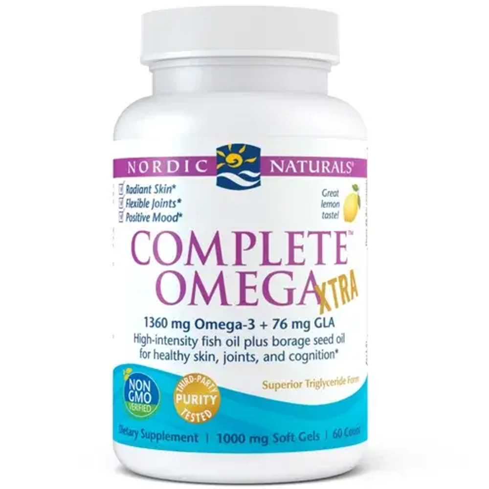 Диетическая добавка Nordic Naturals Complete Omega Xtra, 60 капсул