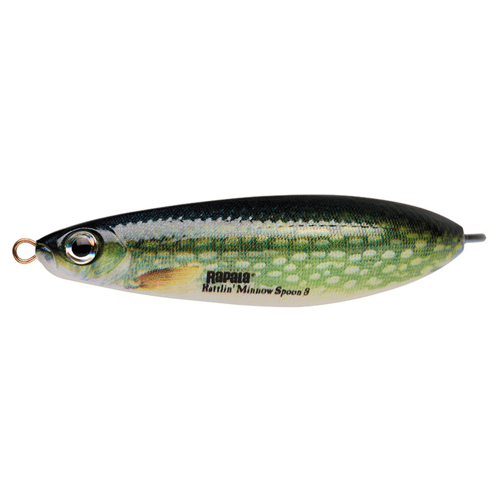 Незацепляйка RAPALA Rattlin' Minnow Spoon 8 см, цвет PK